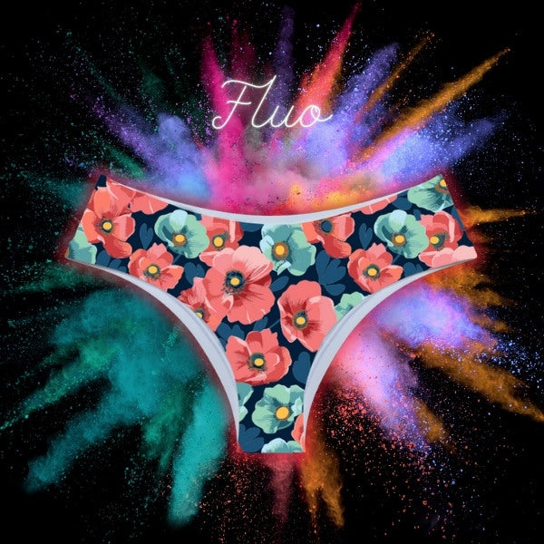 Tanga Flowers Fluo 🌈 Nouveau