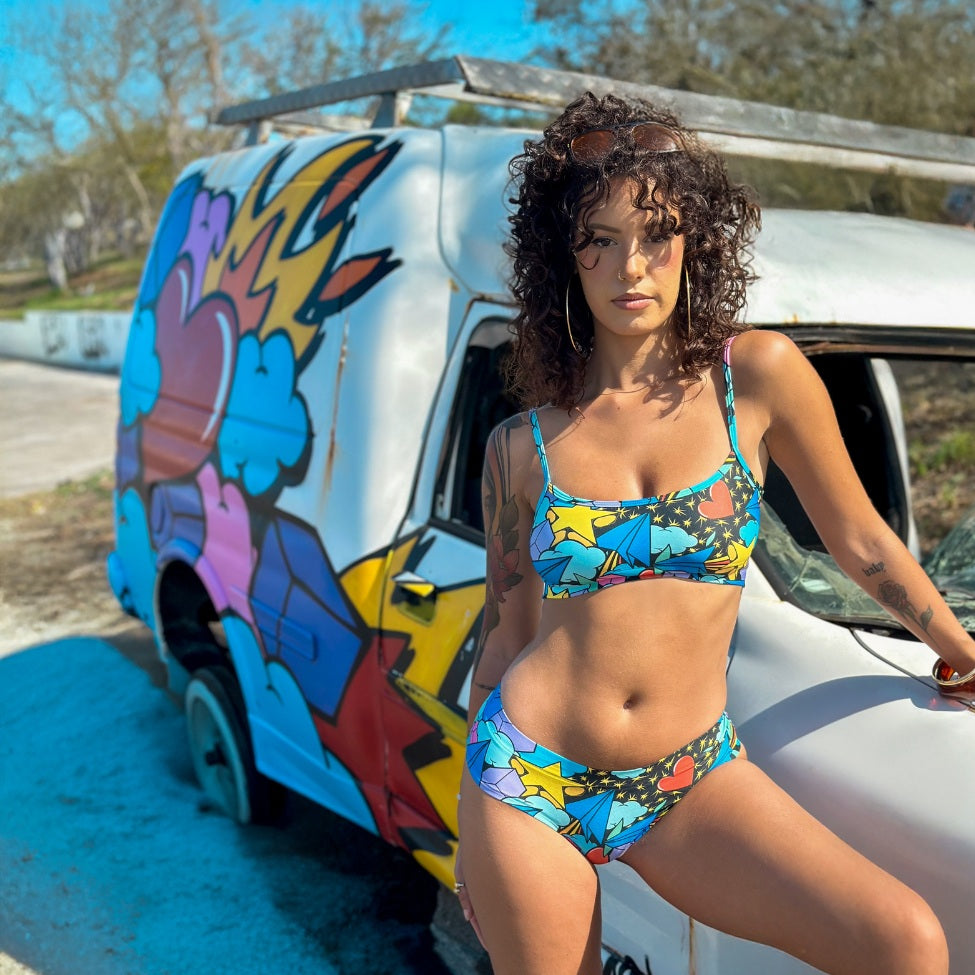 Brassière Bretelles Droites Cosmic Love