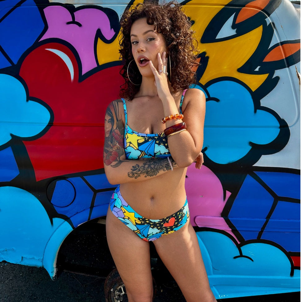 Brassière Bretelles Droites Cosmic Love