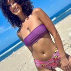 Monokini / Culotte Rose Électrique