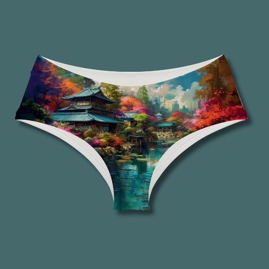 Monokini / Culotte Hokusai