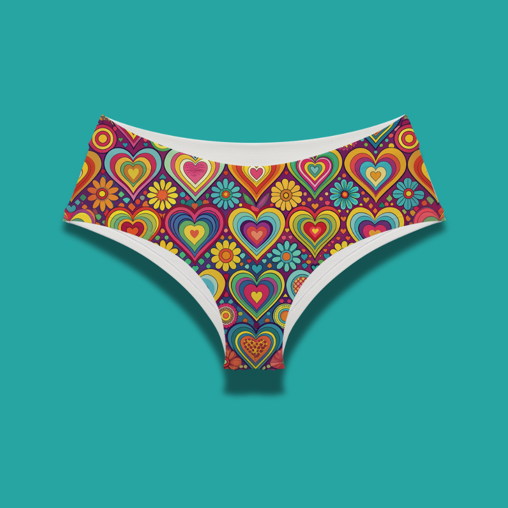 Monokini / Culotte Peace & Love