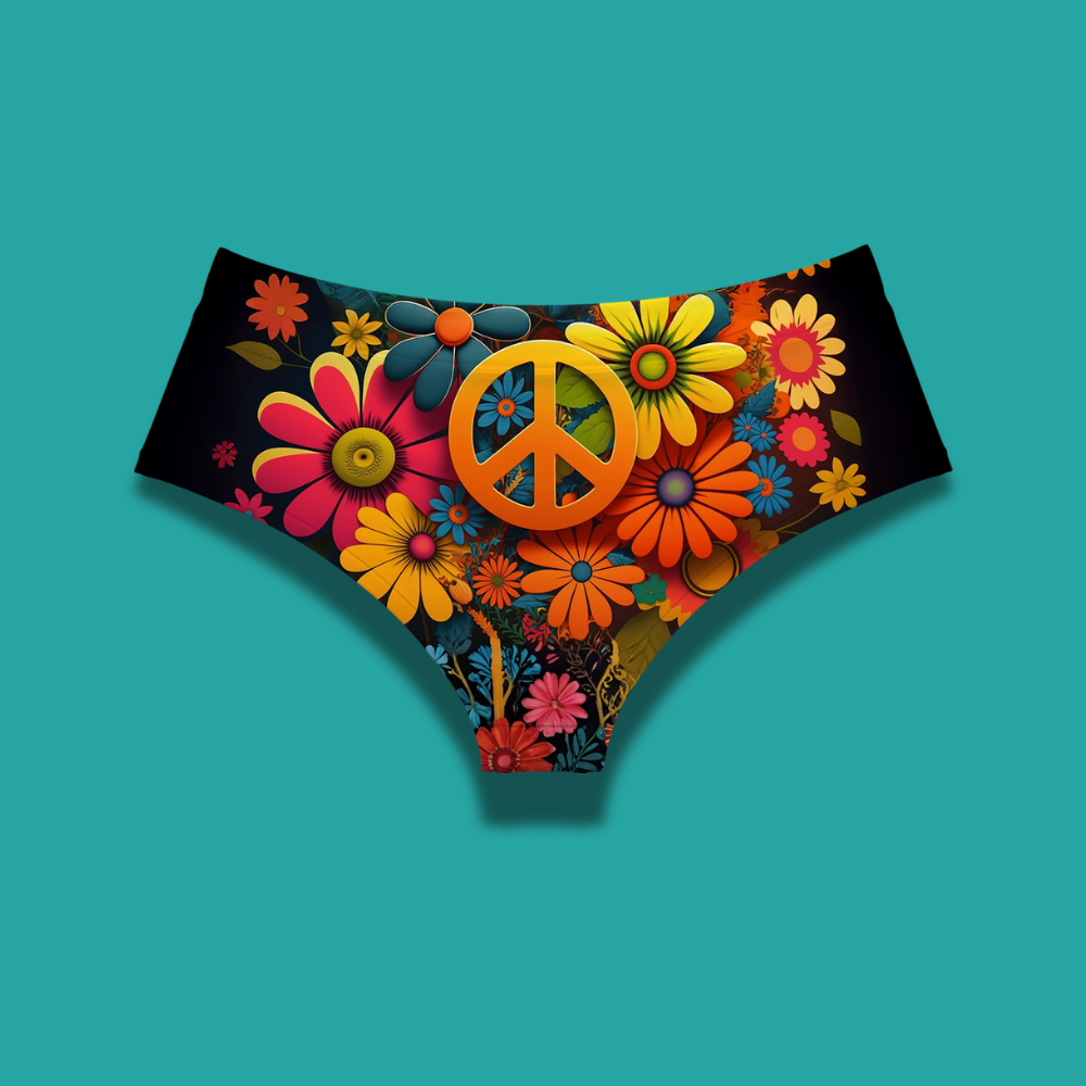 Monokini / Culotte Peace & Love