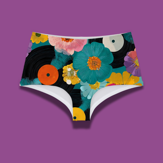 Culotte Taille Haute Vinyle